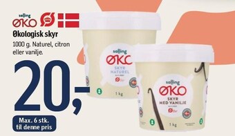 Føtex Økologisk skyr tilbud