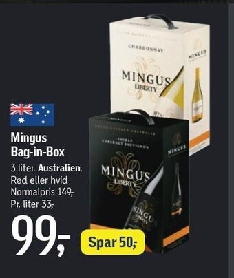 Føtex Mingus Bag-in-Box tilbud
