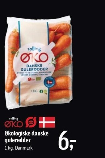 Føtex Økologiske danske gulerødder tilbud