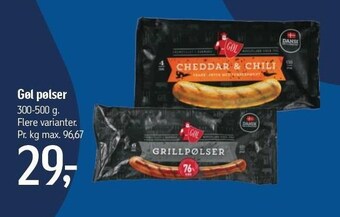Føtex Gøl pølser tilbud