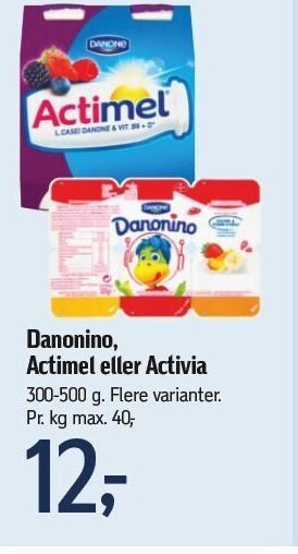 Føtex Danonino, Actimel eller Activia tilbud