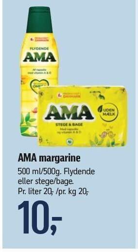 Føtex AMA margarine tilbud