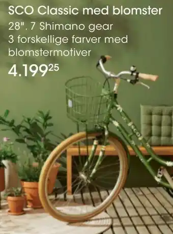 Bilka SCO Classic med blomster tilbud