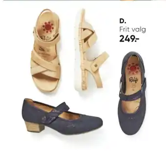 Bilka D. Relife sandal eller pumps tilbud