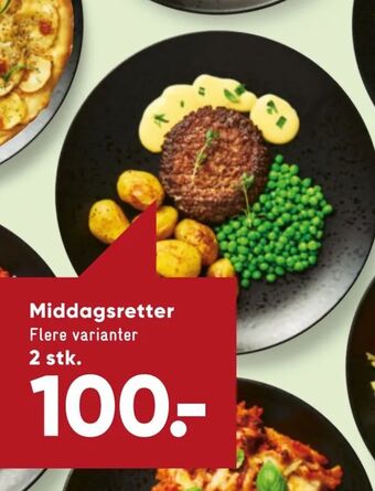 Bilka Middagsretter tilbud