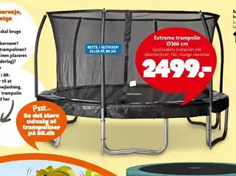 Fætter BR Extreme trampolin Ø366 cm tilbud