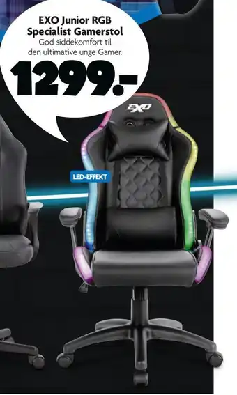EXO Junior RGB Specialist Gamerstol