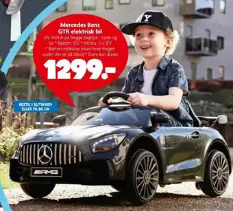 Fætter BR Mercedes Benz GTR elektrisk bil tilbud