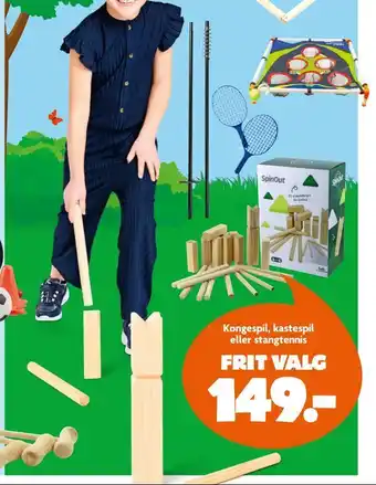 Kongespil, kastespil eller stangtennis