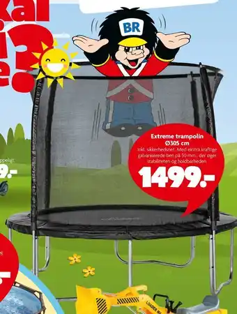 Fætter BR Extreme trampolin Ø305 cm tilbud