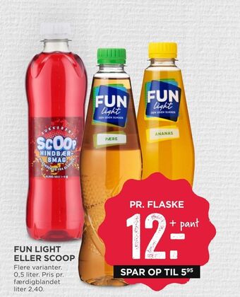 MENY Fun light eller scoop tilbud