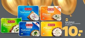 Netto Buko flødeost tilbud