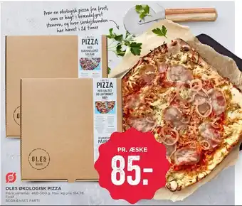 MENY Oles økologisk pizza tilbud
