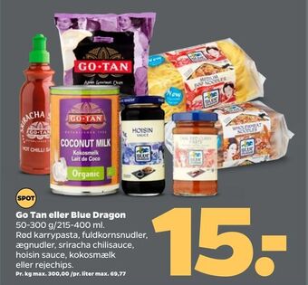 Netto Go Tan eller Blue Dragon tilbud