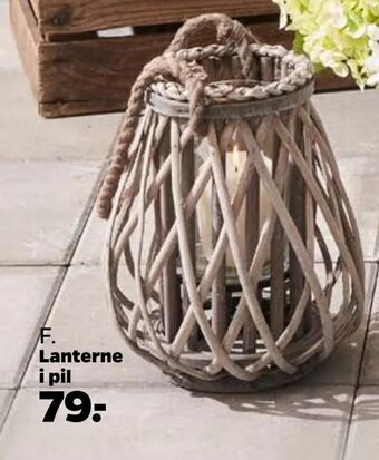 Netto Lanterne i pil tilbud