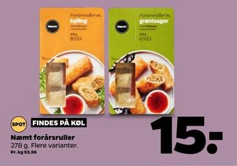 Netto Næmt forårsruller tilbud