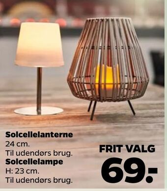 Netto Solcellelanterne tilbud
