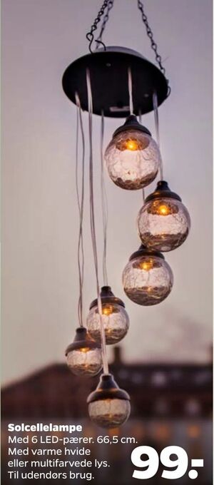 Netto Solcellelampe tilbud