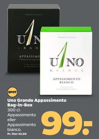 Netto Uno Grande Appassimento Bag-in-Box tilbud