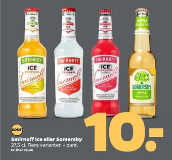 Netto Smirnoff Ice eller Somersby tilbud