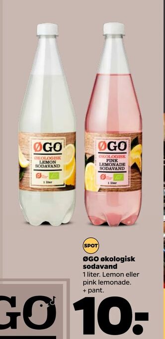 Netto ØGO økologisk sodavand tilbud