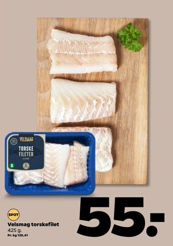 Netto Velsmag torskefilet tilbud
