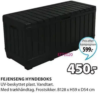 JYSK Fejenseng Hyndeboks B128xH59xD54 cm tilbud