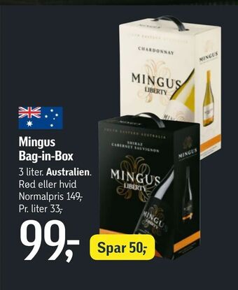 Føtex Mingus Bag-in-Box tilbud