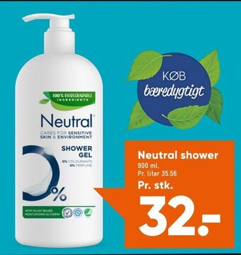 Bilka Neutral shower tilbud