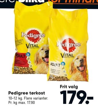 Bilka Pedigree tørkost tilbud