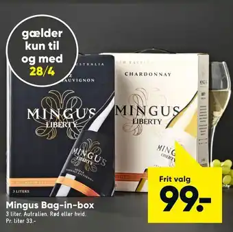 Bilka Mingus Bag-in-box tilbud