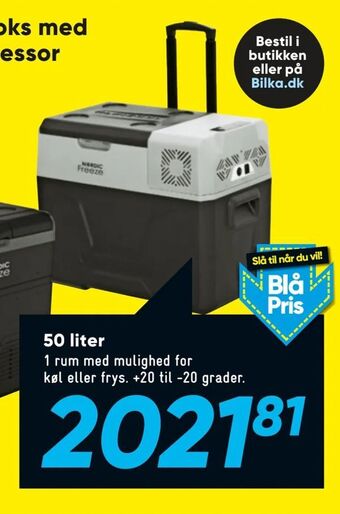 Bilka Køleboks med kompressor tilbud