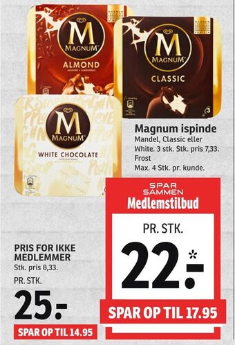 SPAR Magnum ispinde tilbud