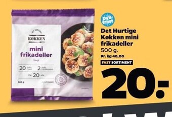 Netto Mini frikadeller tilbud