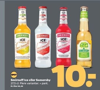 Netto Smirnoff Ice el. Somersby tilbud