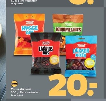 Netto Toms slikpose tilbud