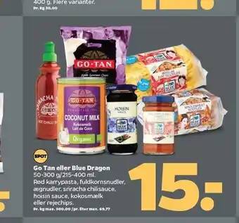 Netto Go Tan el. Blue Dragon tilbud