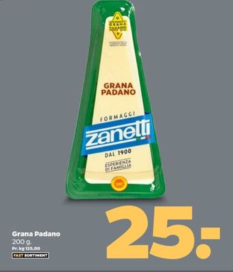 Netto Zanetti grana padano tilbud