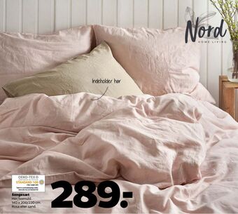 Netto Nord home living sengesæt tilbud