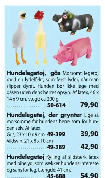 Hundelegetøj, gås