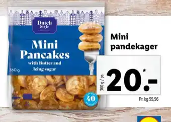Lidl Dutch style pandekager tilbud