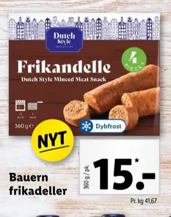 Lidl Dutch style frikadeller tilbud