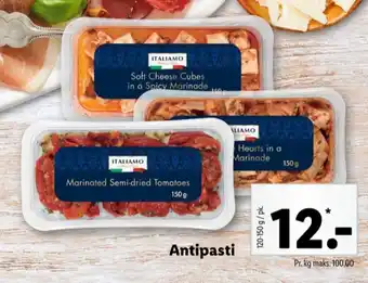 Lidl Italiamo antipasti tilbud