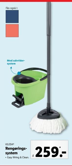 Lidl Vileda moppesæt tilbud