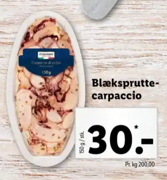 Lidl Italiamo blæksprutter tilbud