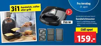 Silvercrest sandwichtoaster