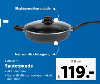 Lidl Ernesto sauterpande tilbud