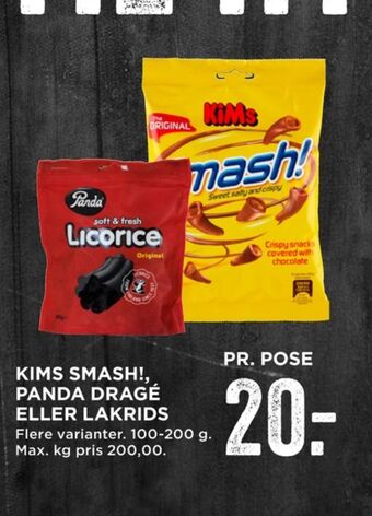 MENY Smash! snacks tilbud