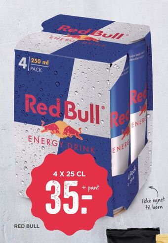 MENY Red bull energidrik tilbud