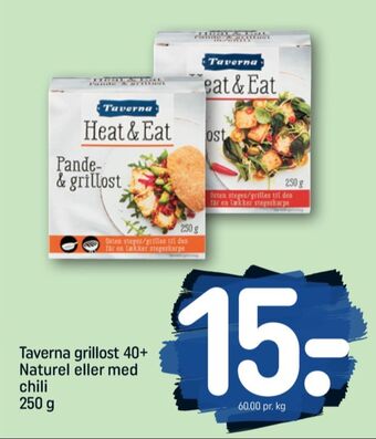 REMA 1000 Taverna halloumi grillost chili tilbud